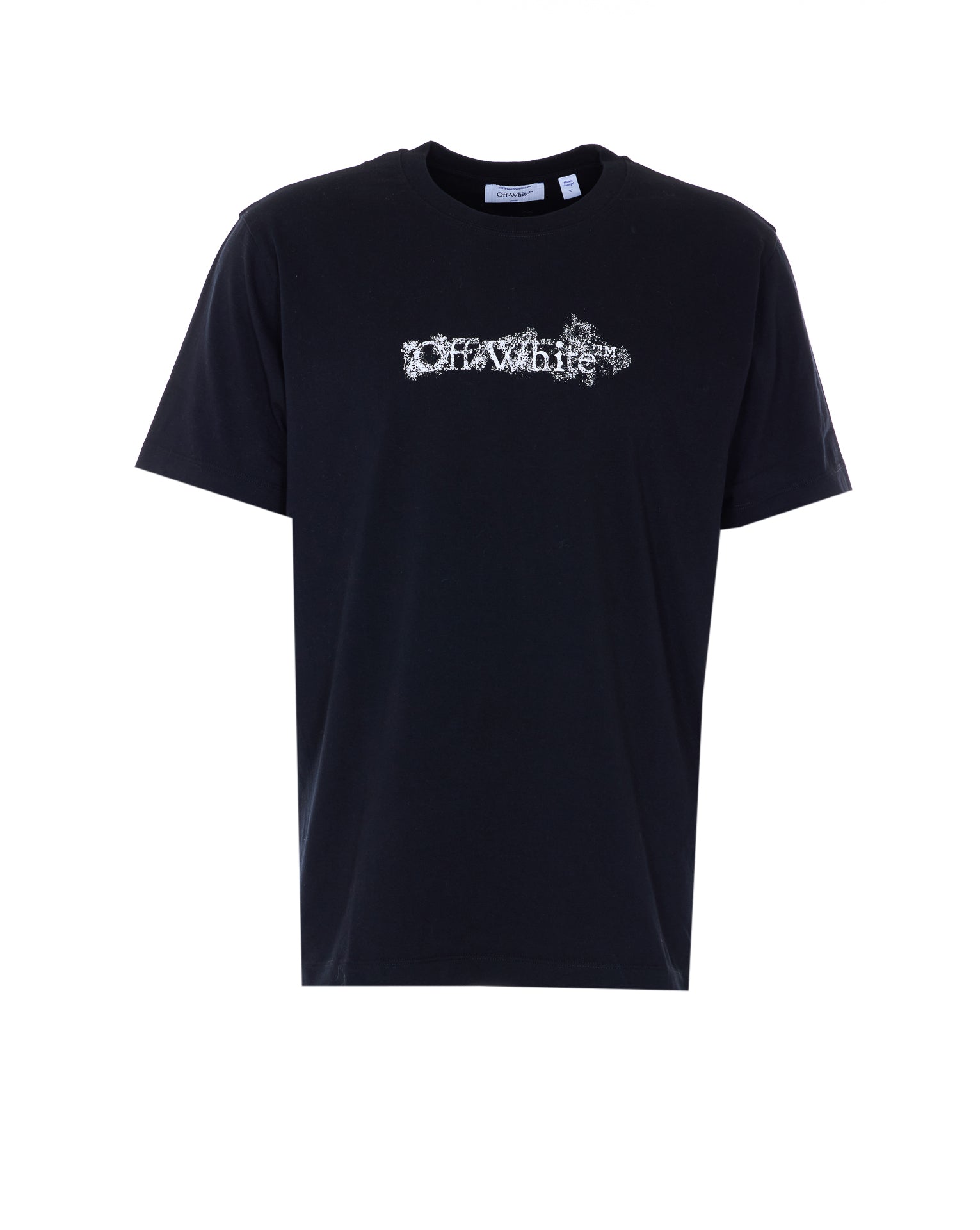 Off White T-Shirts And Polos Black Cotton