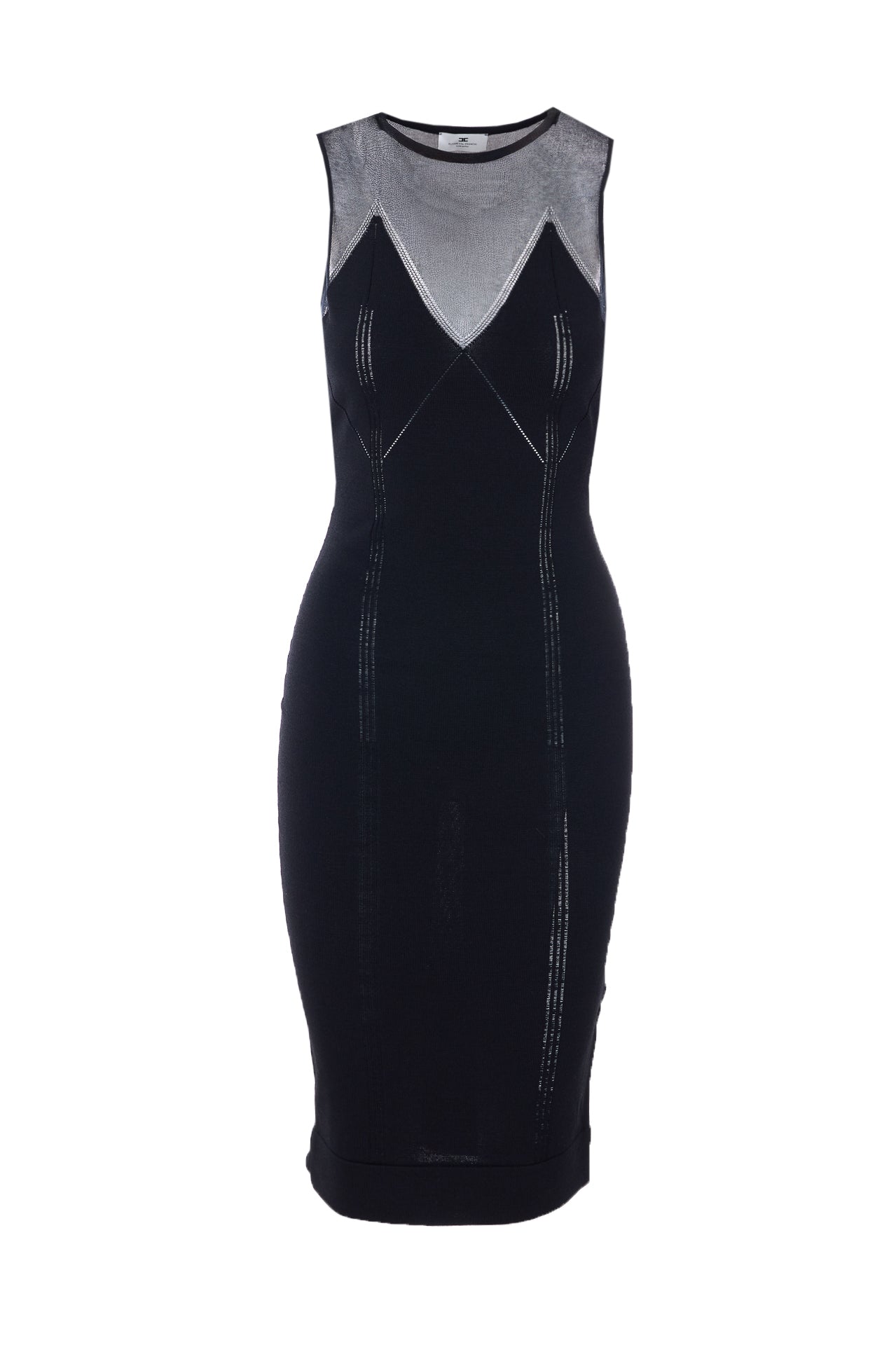 Elisabetta Franchi Dresses Black Vicose