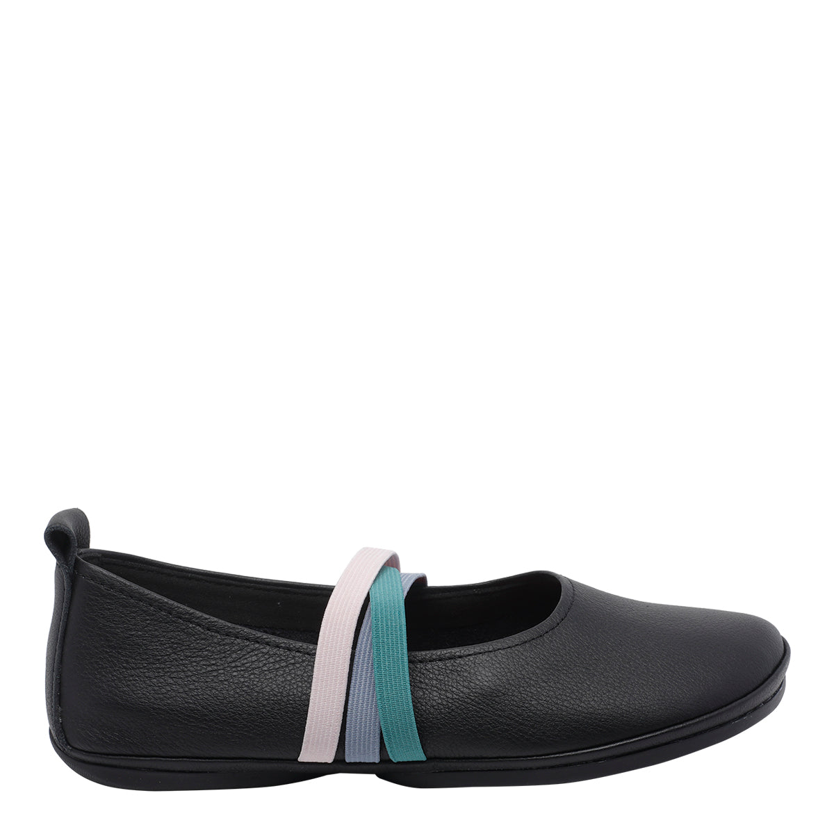Camper Flat shoes Black Calf Leather/rubber Sole