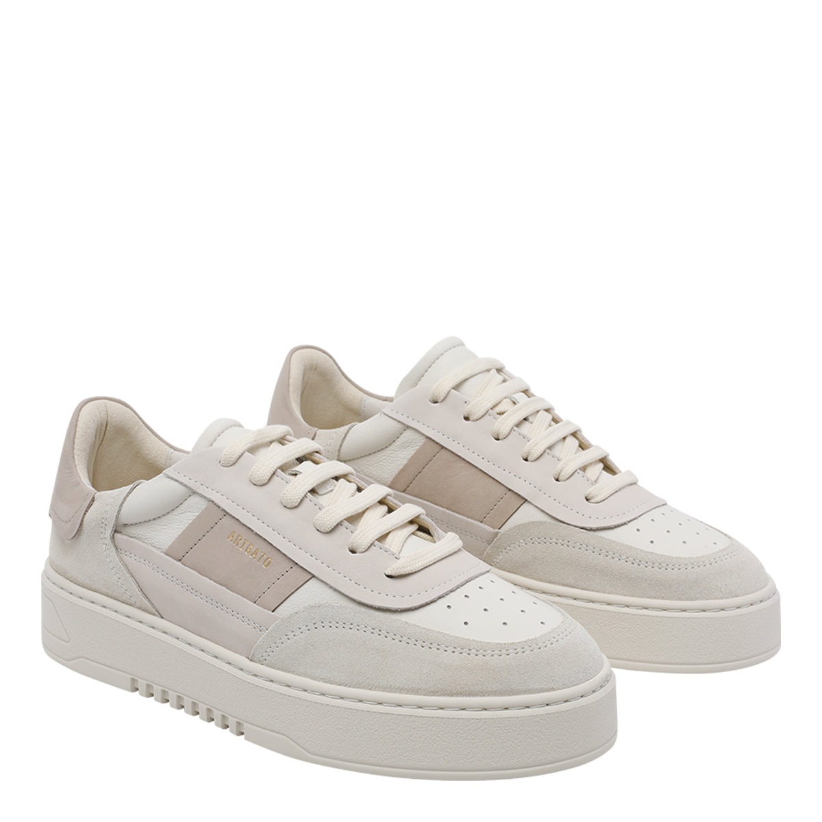 Axel Arigato Sneakers Beige Calf Leather/rubber Sole