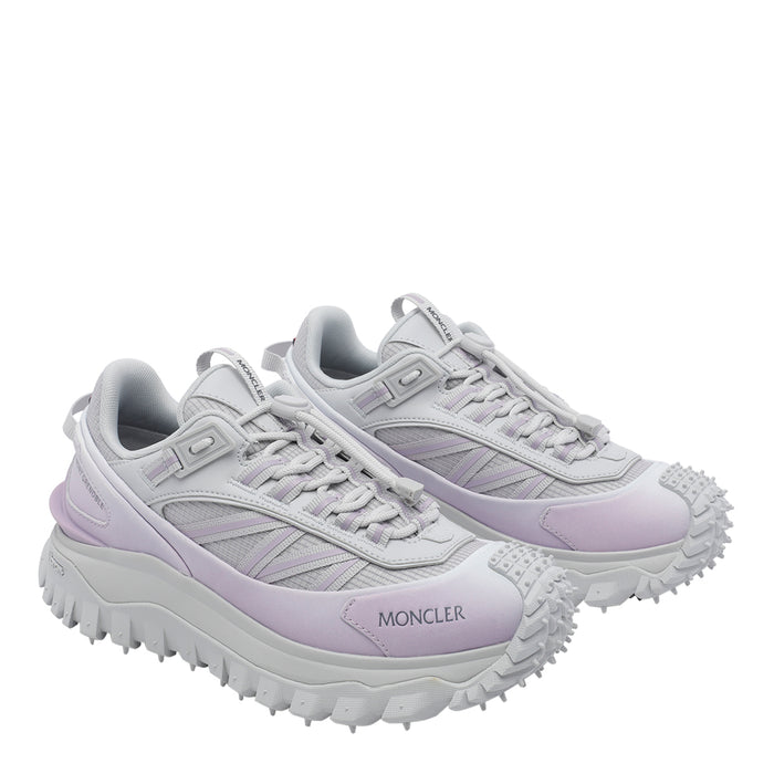 Moncler Sneakers Purple Fabric/rubber Sole