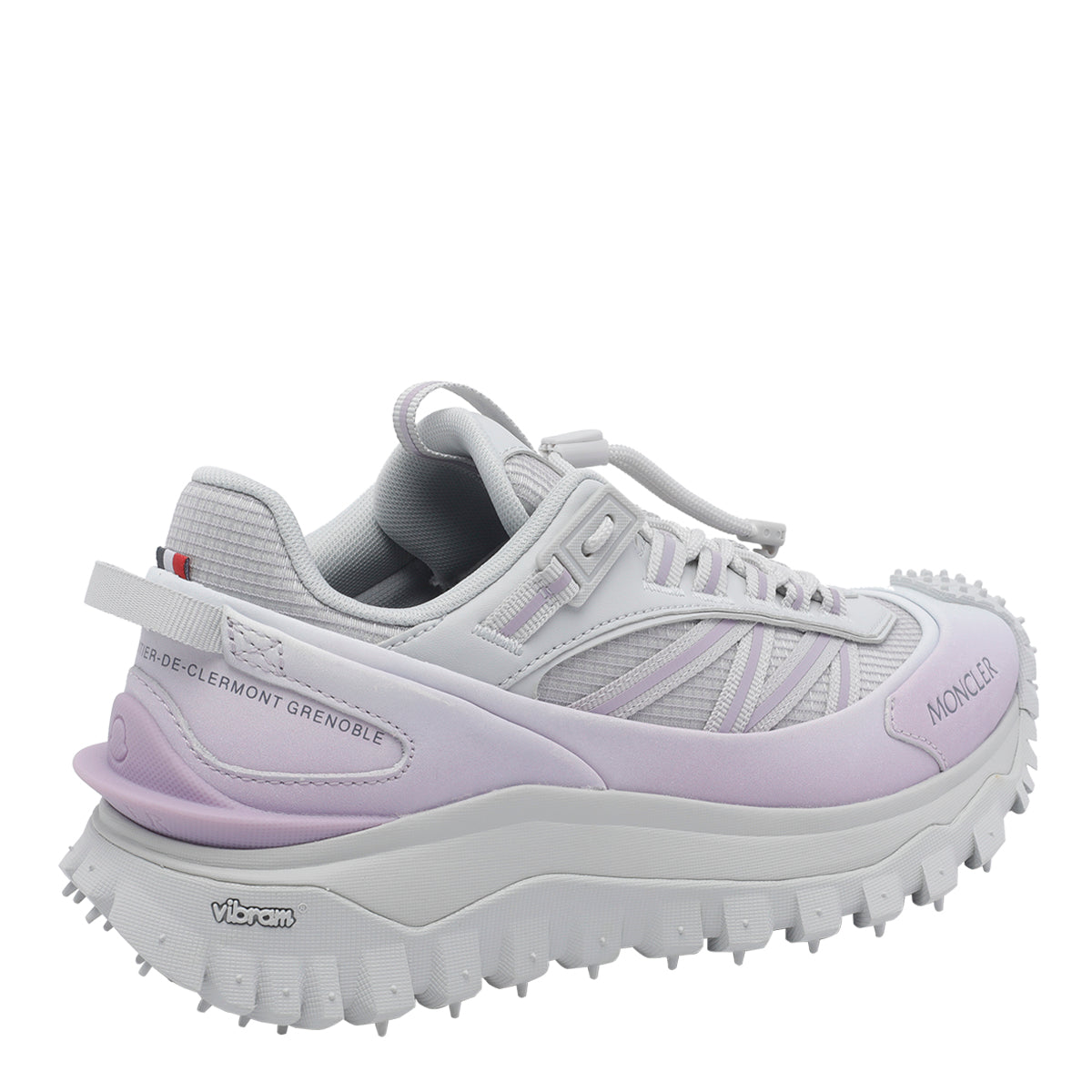 Moncler Sneakers Purple Fabric/rubber Sole