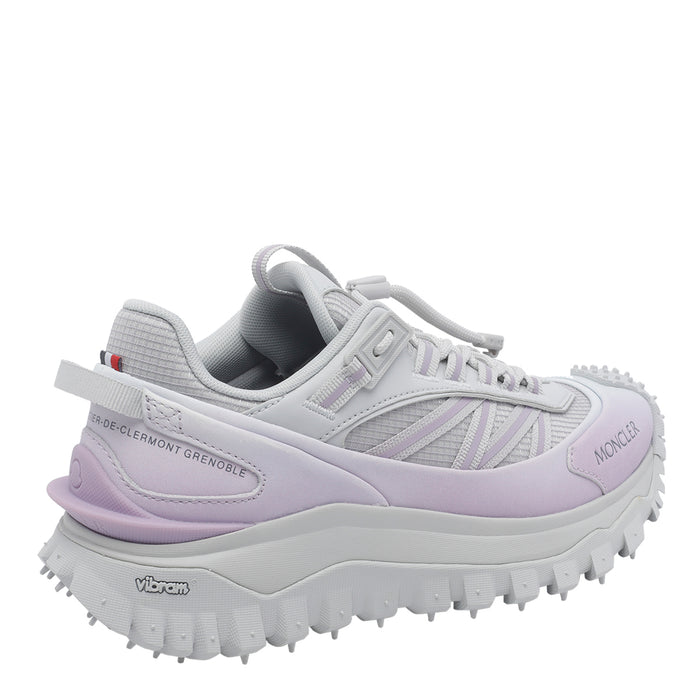 Moncler Sneakers Purple Fabric/rubber Sole