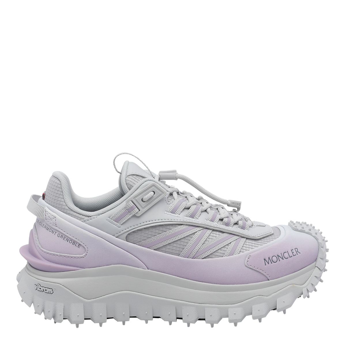 Moncler Sneakers Purple Fabric/rubber Sole
