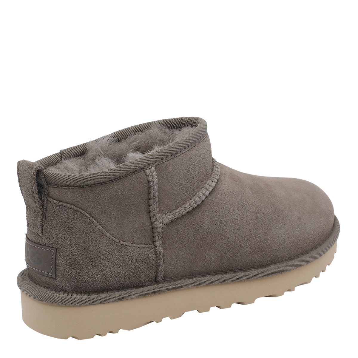 UGG Boots Grey Suede Leather/rubber Sole