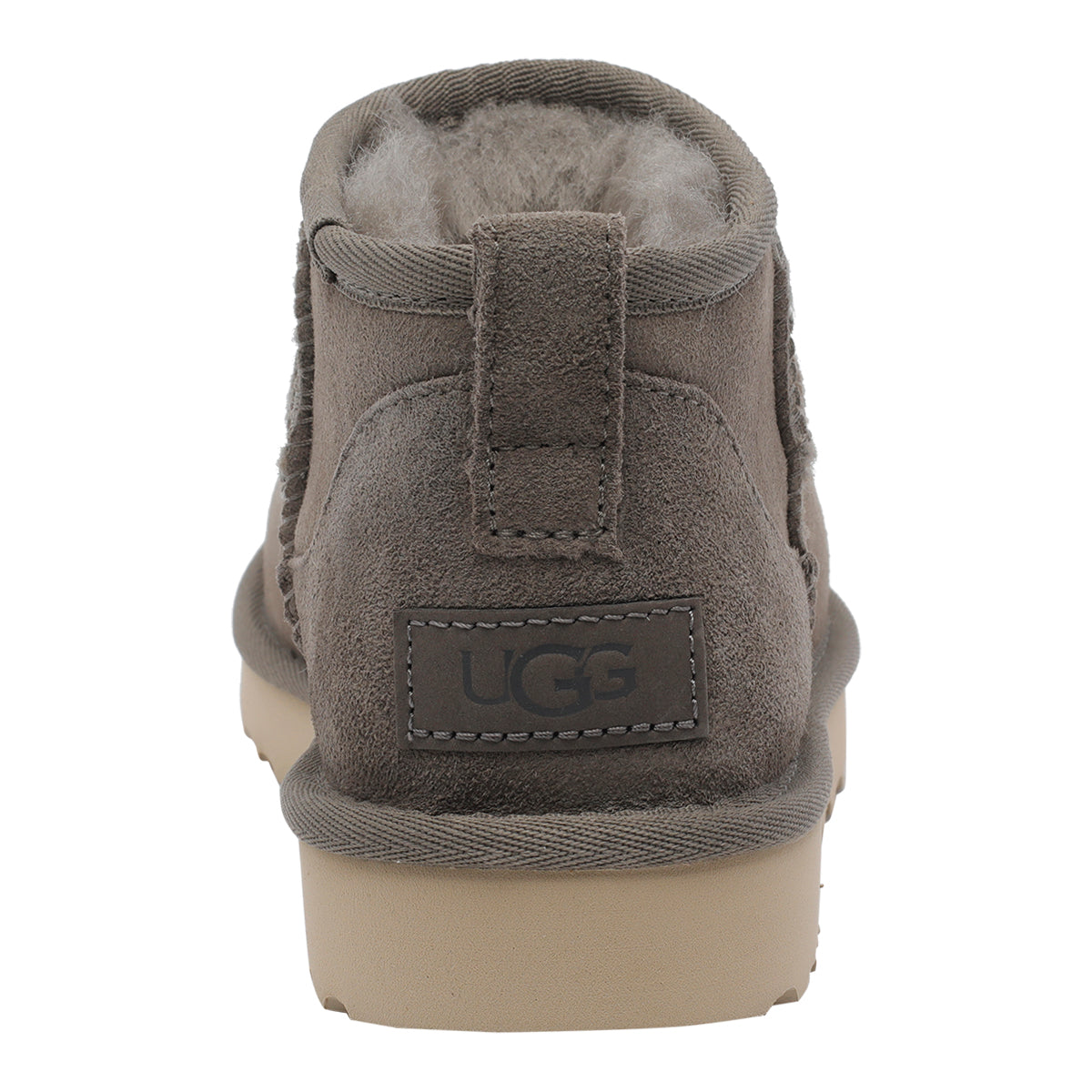 UGG Boots Grey Suede Leather/rubber Sole
