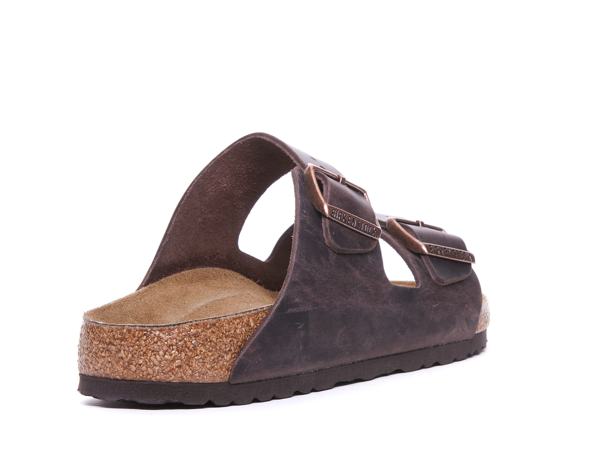 Birkenstock Sandals Brown Calf Leather/rubber Sole