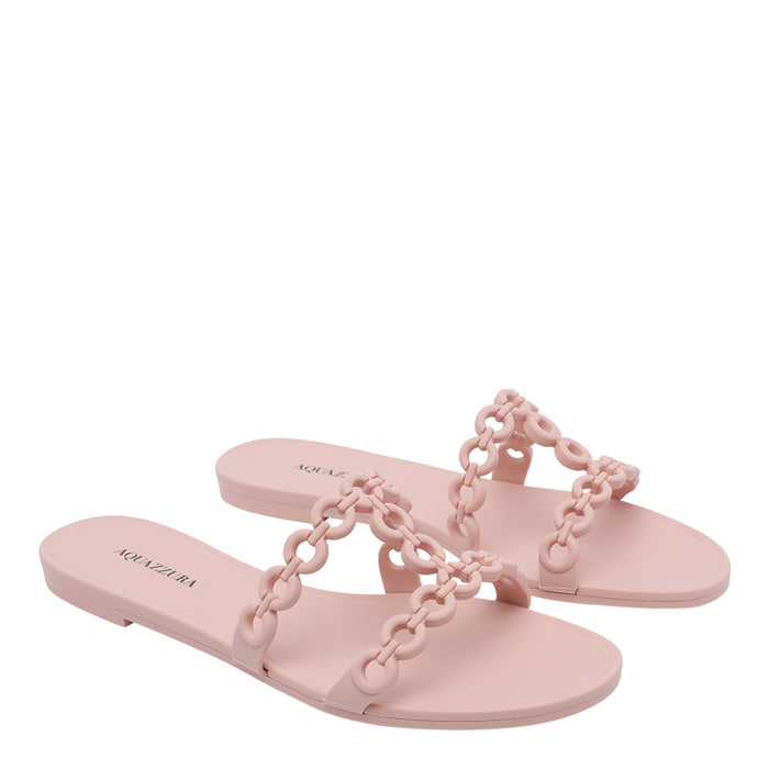 Aquazzura Sandals Pink Rubber/rubber Sole