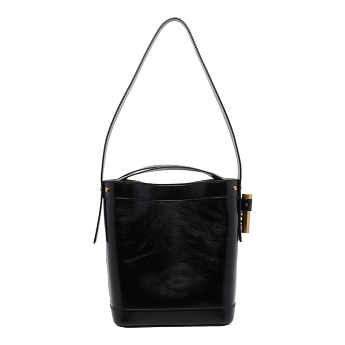 Versace Bags Black Calf Leather