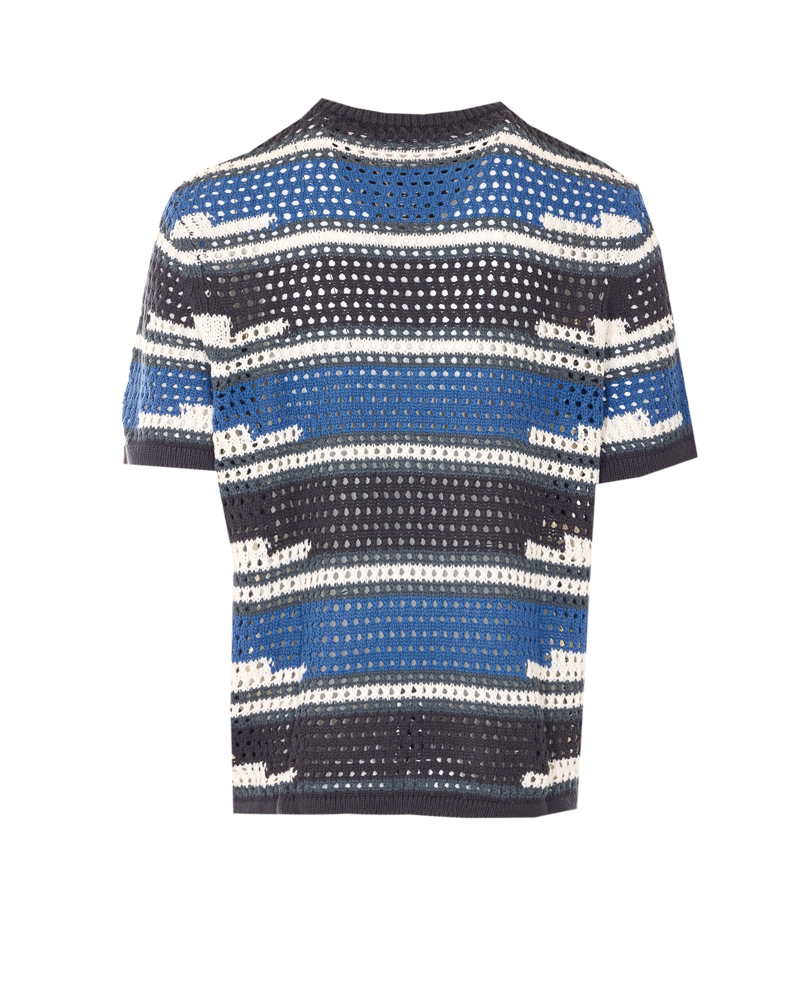 Daily Paper Uomo T-shirts and Polos Blue Cotton