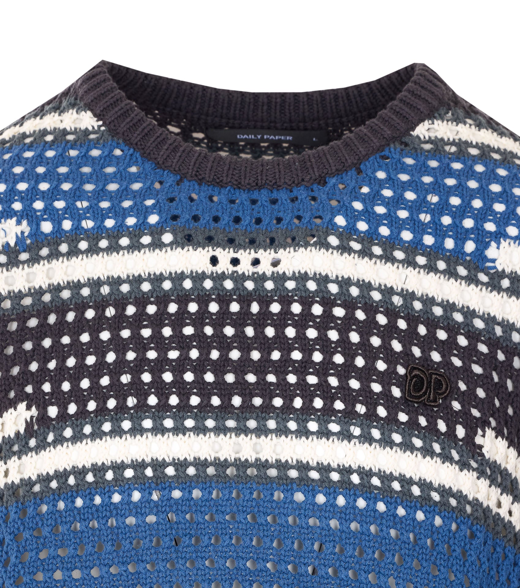 Daily Paper Uomo T-shirts and Polos Blue Cotton