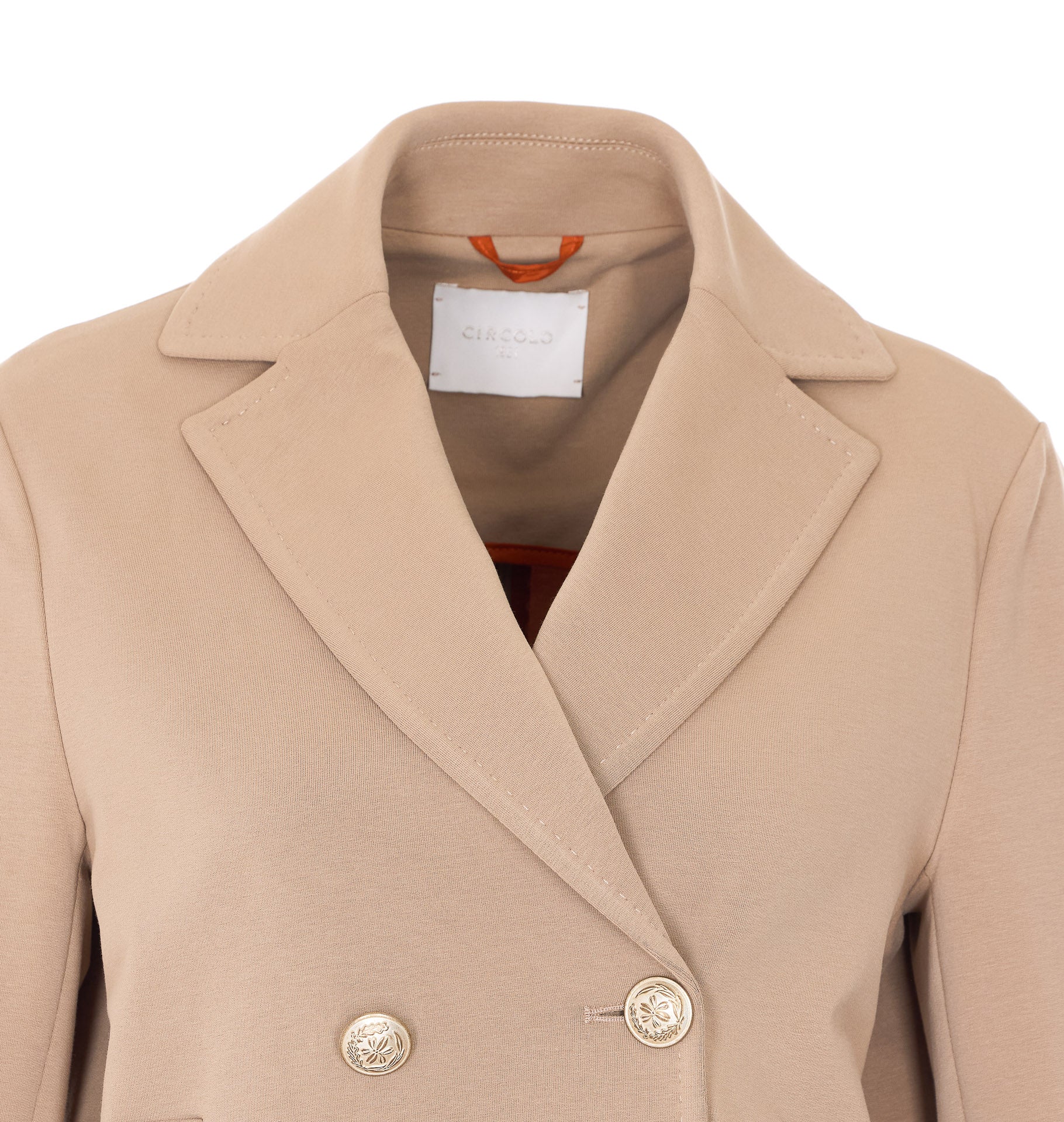Circolo 1901 Jackets Beige Cotton