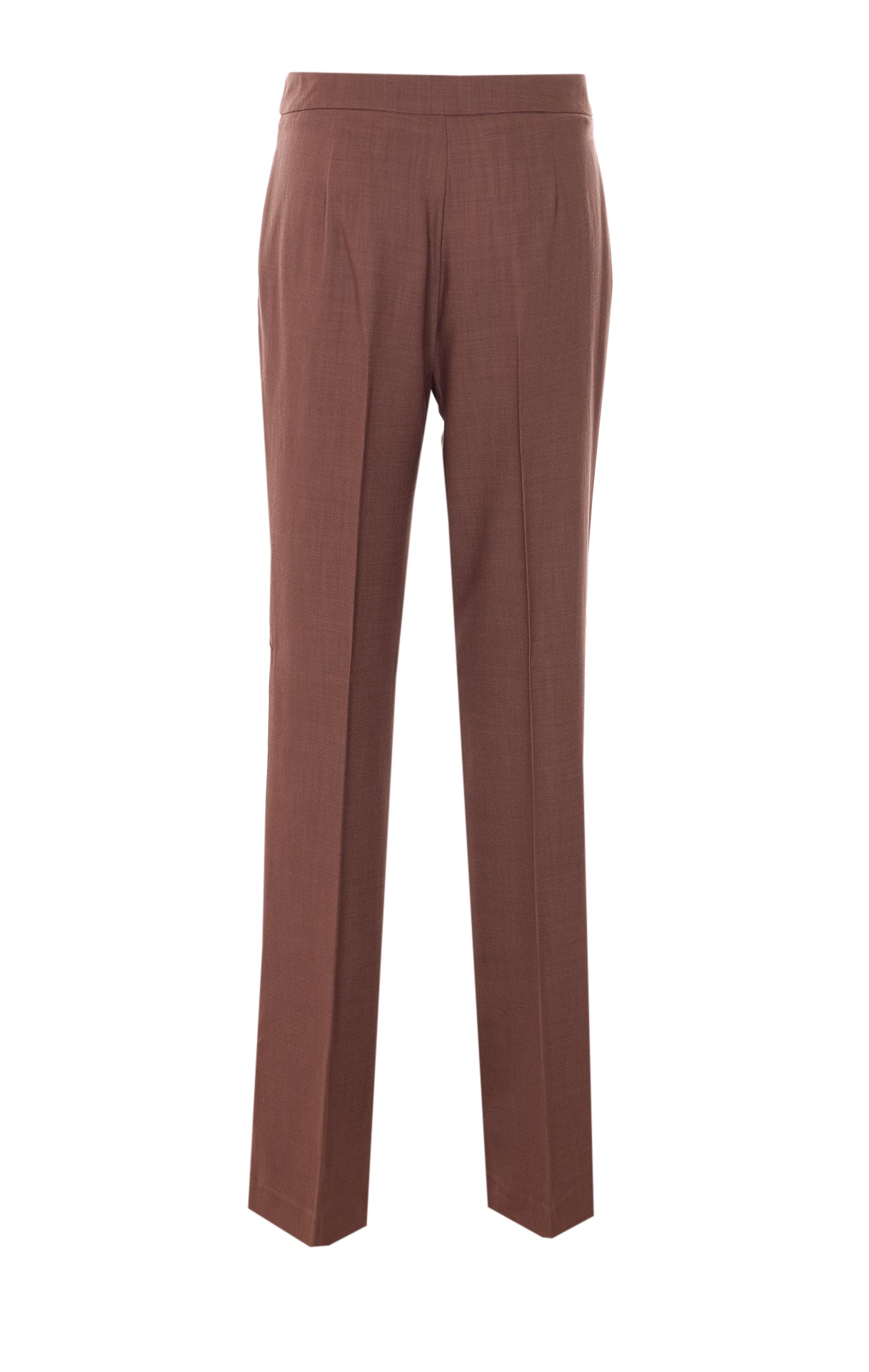Pinko Trousers Brown Viscose