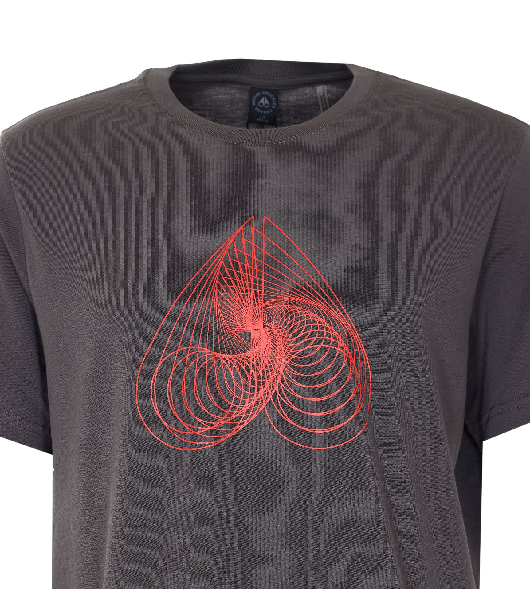 Moose Knuckles T-shirts and Polos Grey Cotton