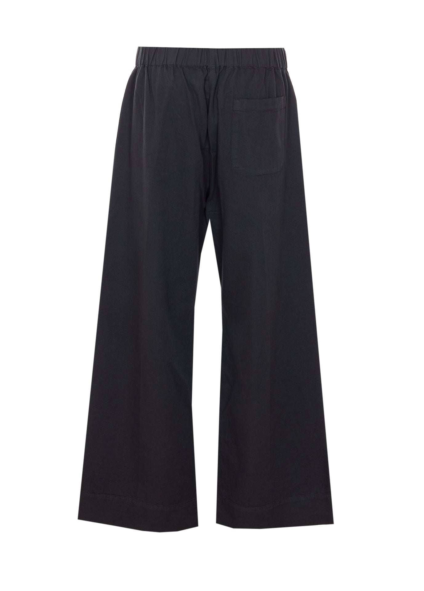 TRUE AVENUE Trousers Black Cotton