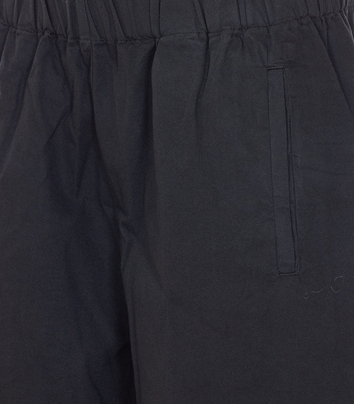 TRUE AVENUE Trousers Black Cotton