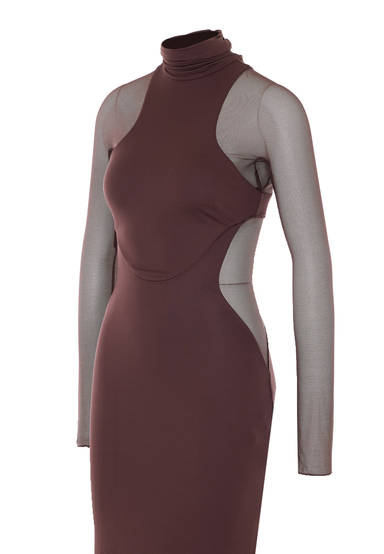 Elisabetta Franchi Dresses Brown Viscose