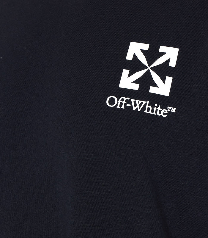 Off White T-Shirts And Polos Black Cotton