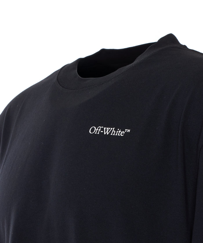 Off White T-Shirts And Polos Black Cotton