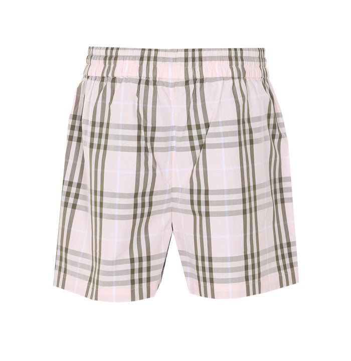 Burberry Shorts Pink Cotton