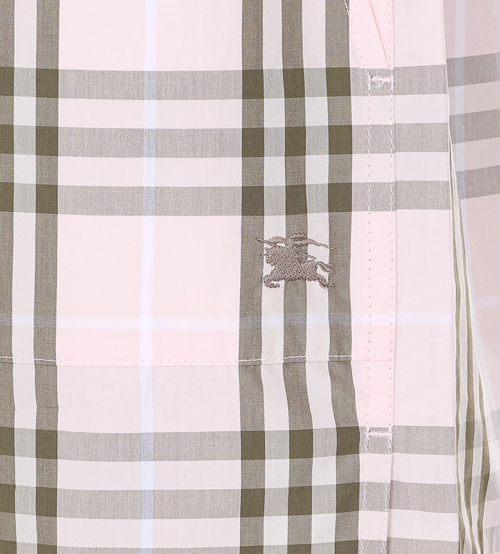 Burberry Shorts Pink Cotton