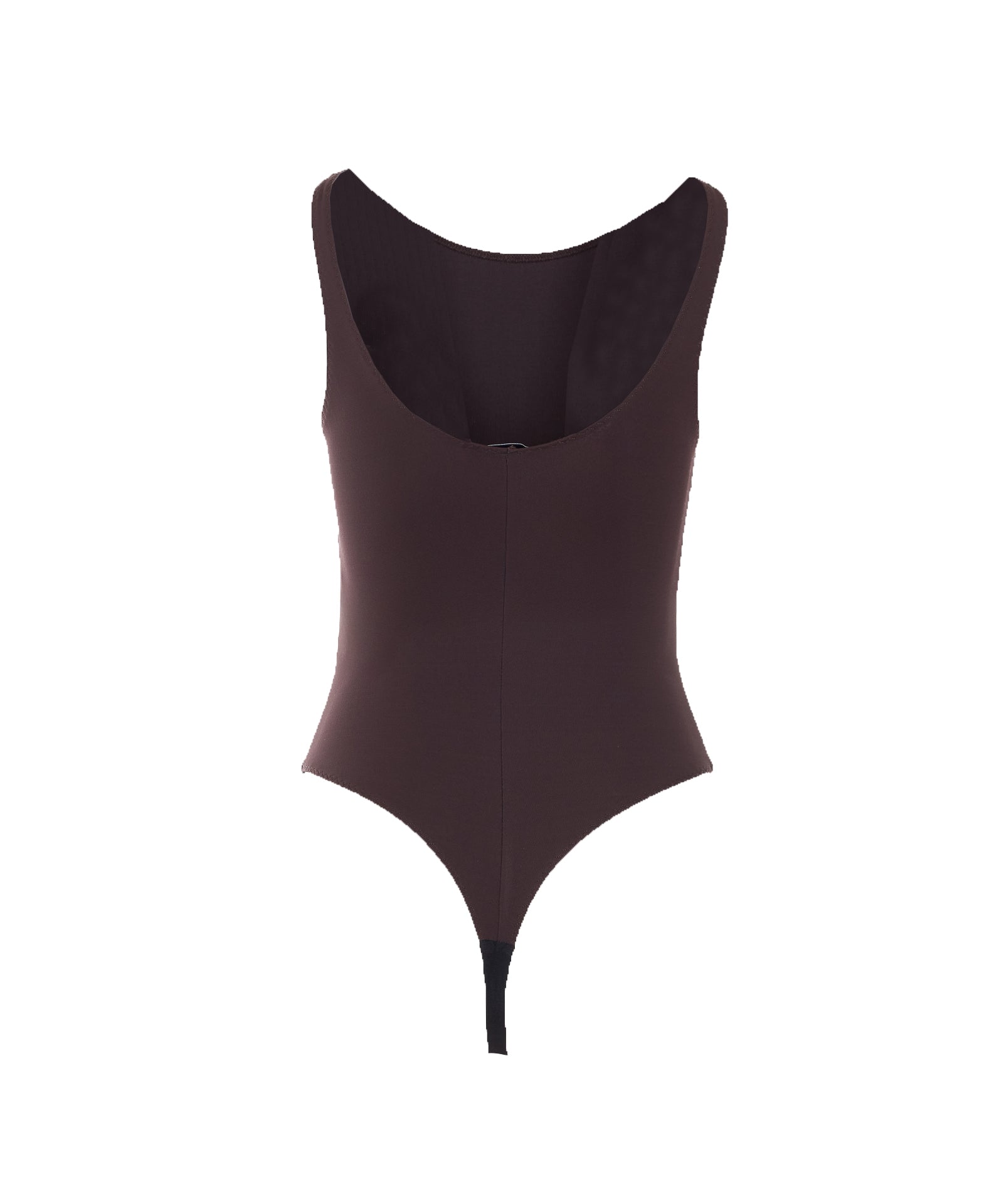 Elisabetta Franchi Top Brown Viscose