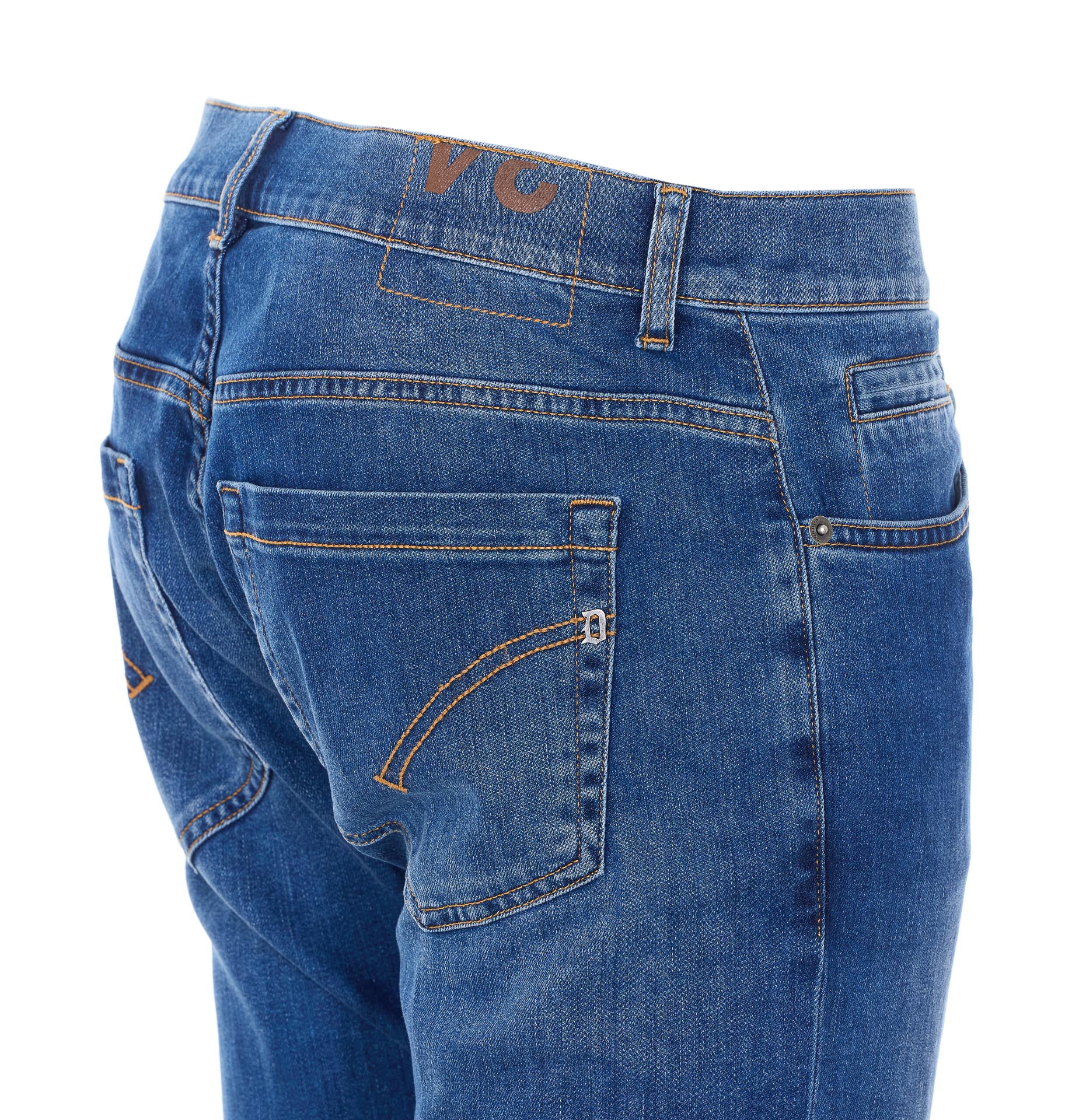 Dondup Jeans Blue Cotton