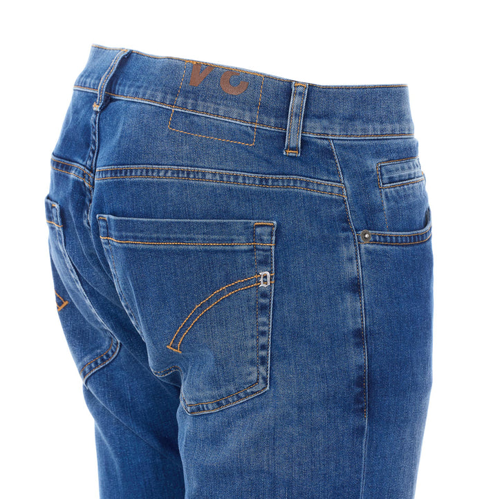 Dondup Jeans Blue Cotton