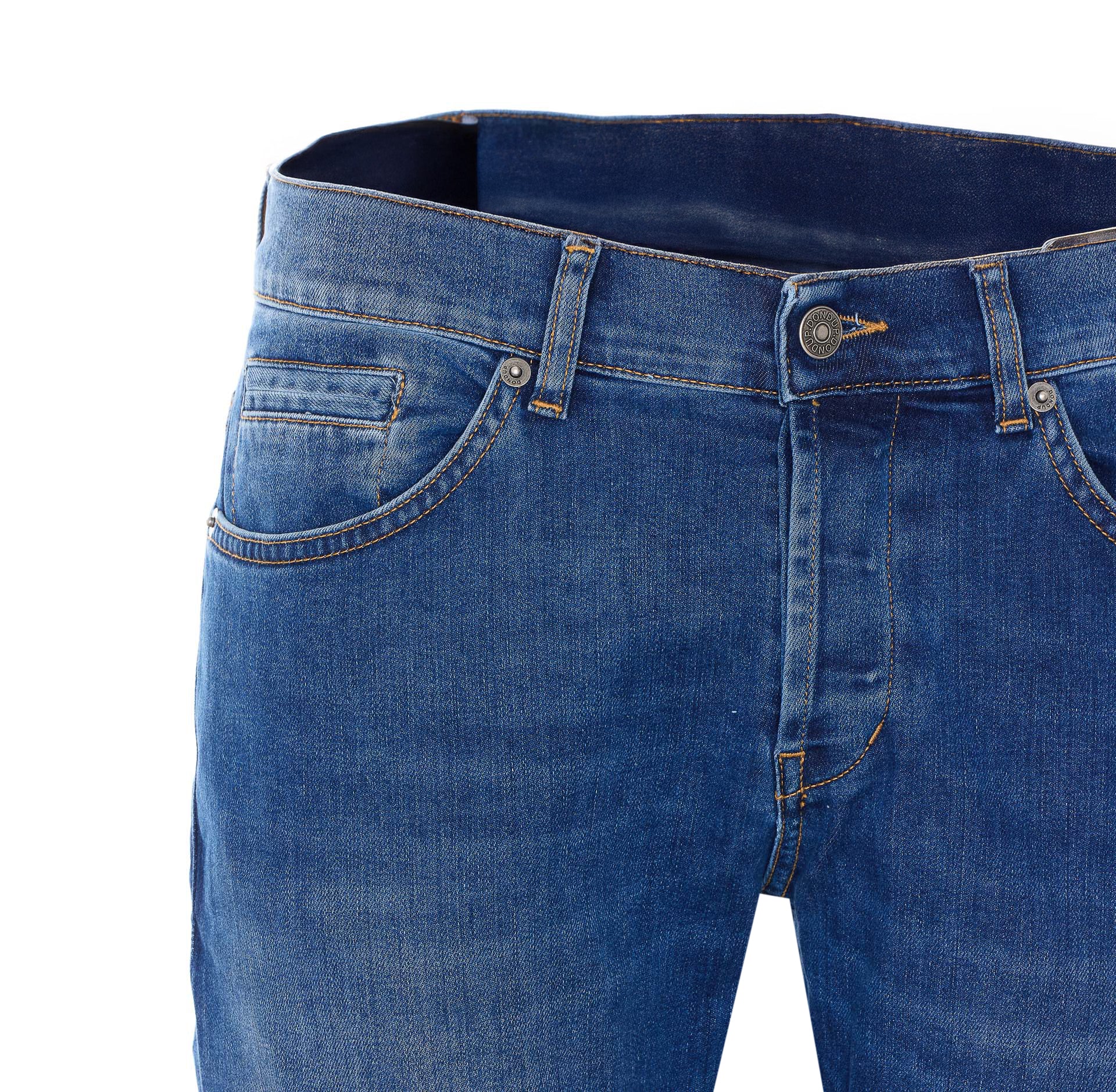 Dondup Jeans Blue Cotton
