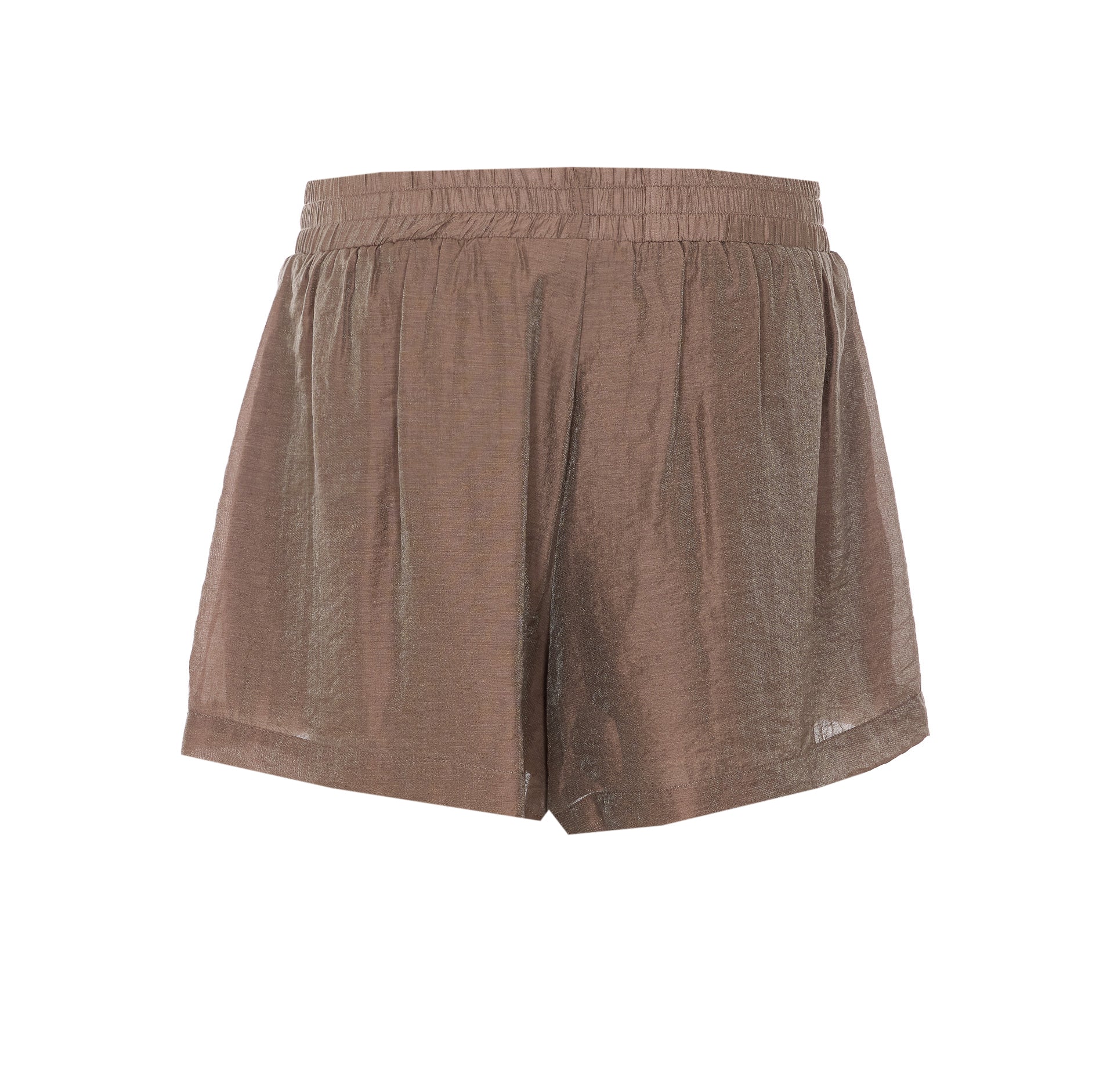 Eleh Shorts Brown Polyester