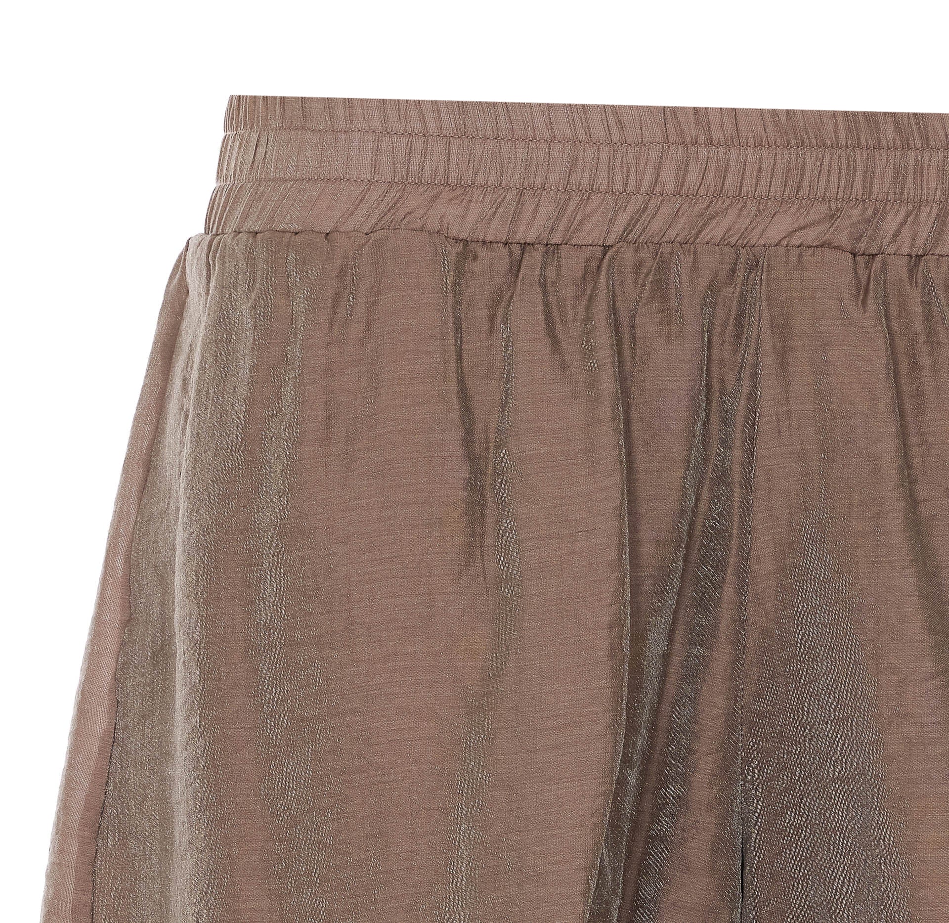 Eleh Shorts Brown Polyester