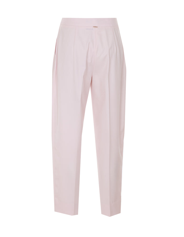 Twin-set Trousers Pink Cotton