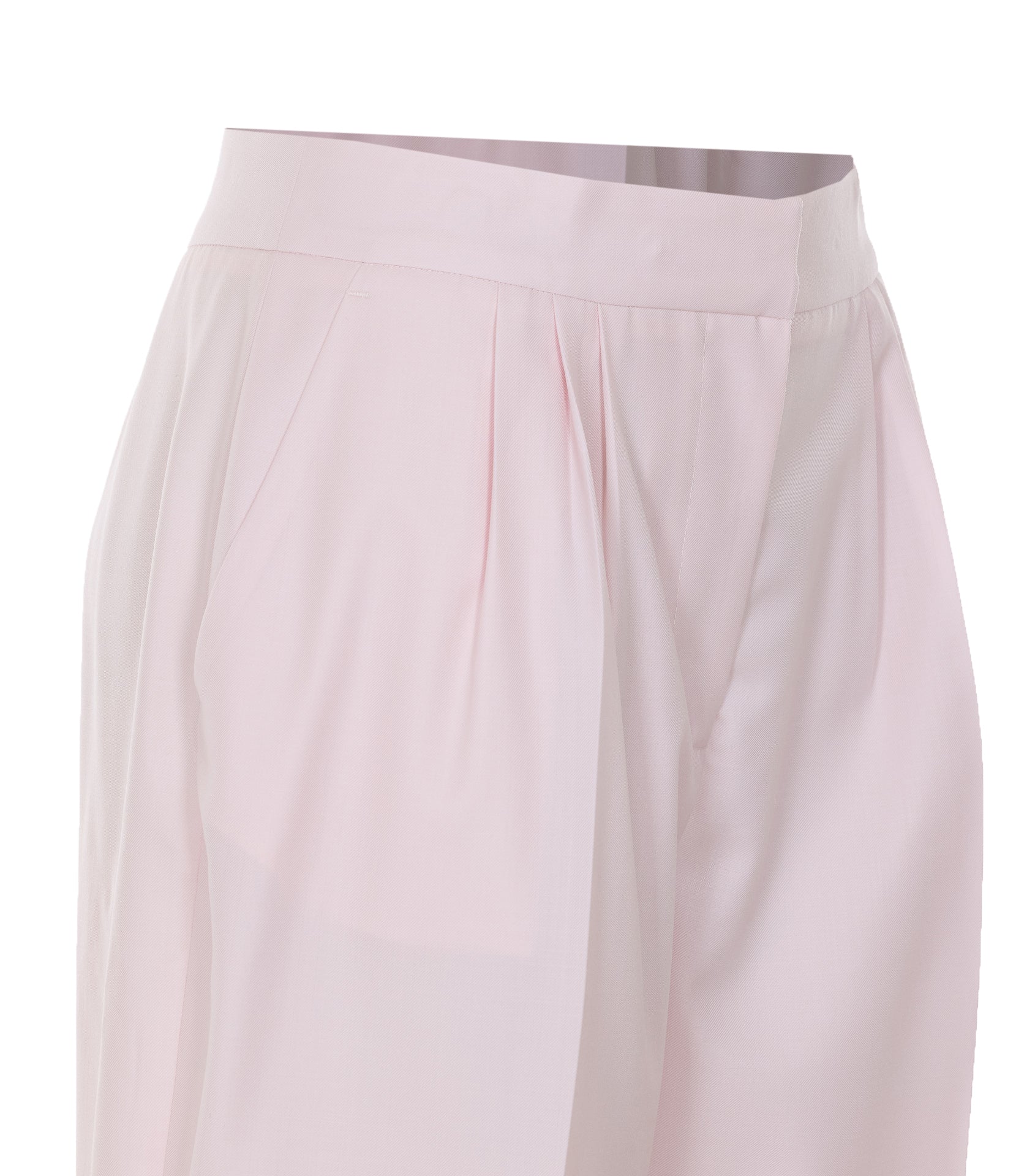 Twin-set Trousers Pink Cotton