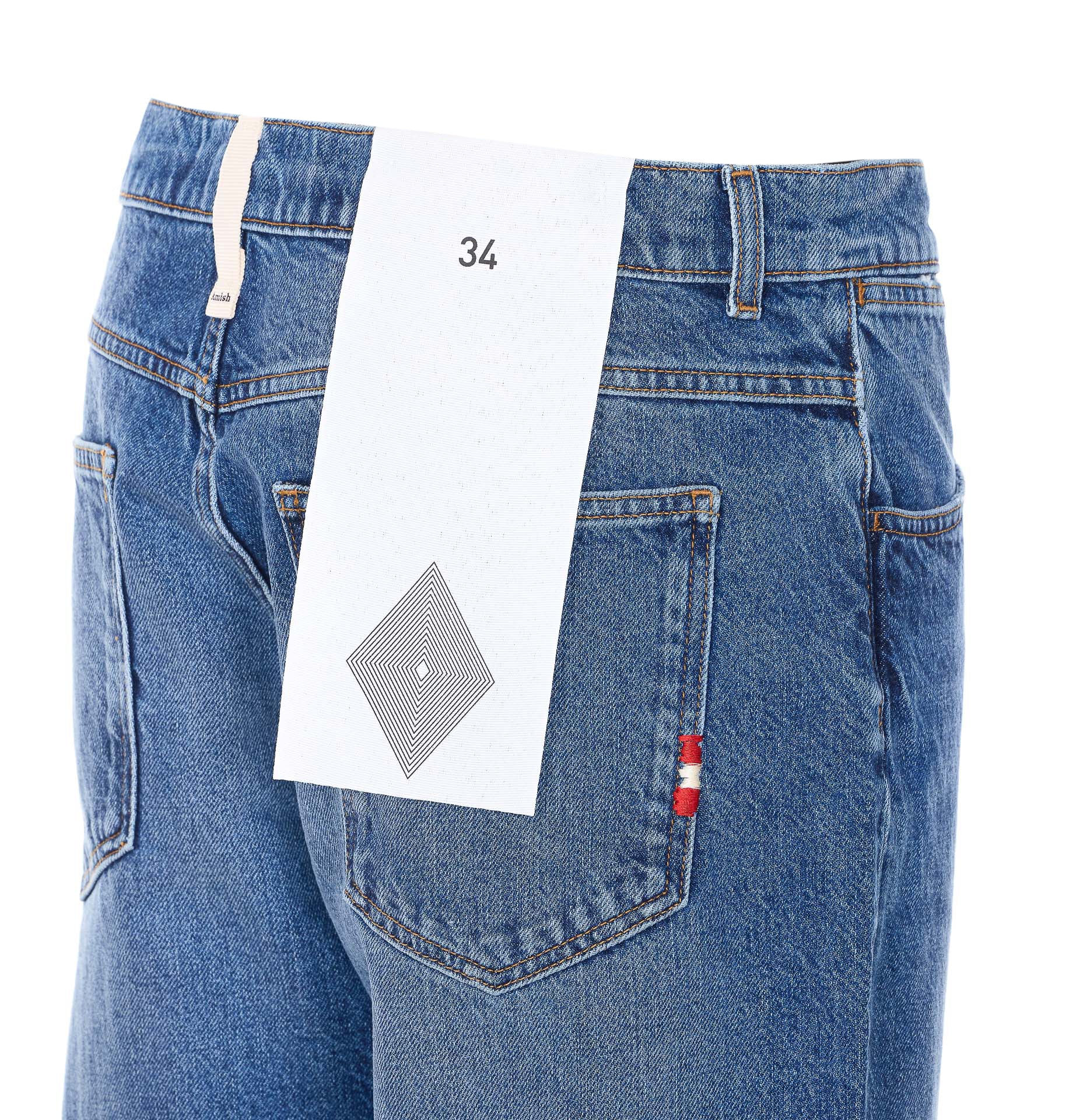 AMISH Jeans Blue Cotton