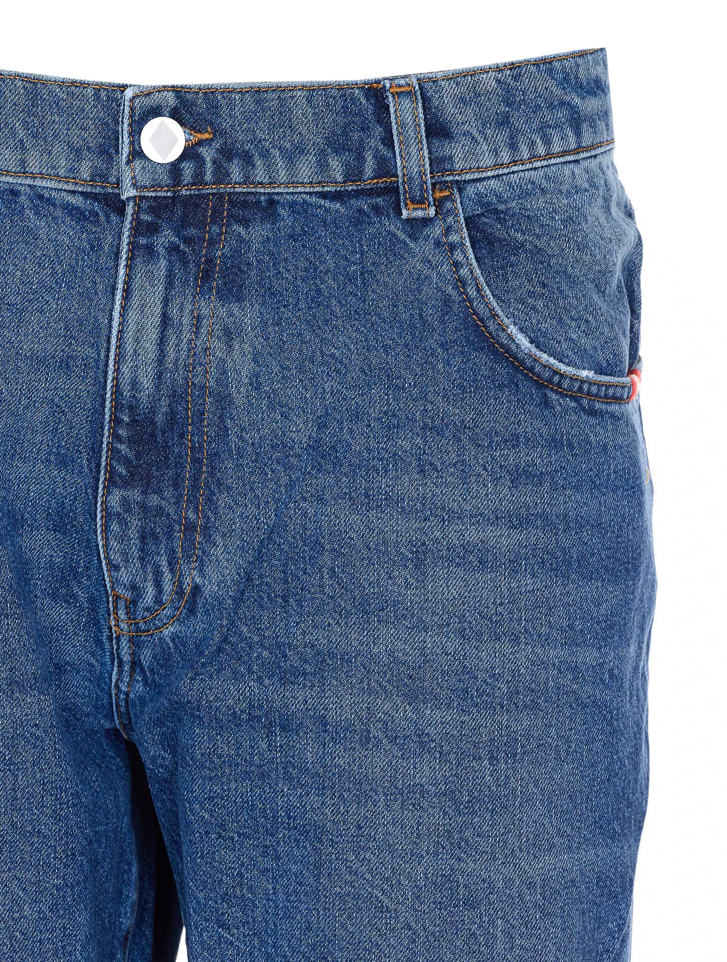 AMISH Jeans Blue Cotton