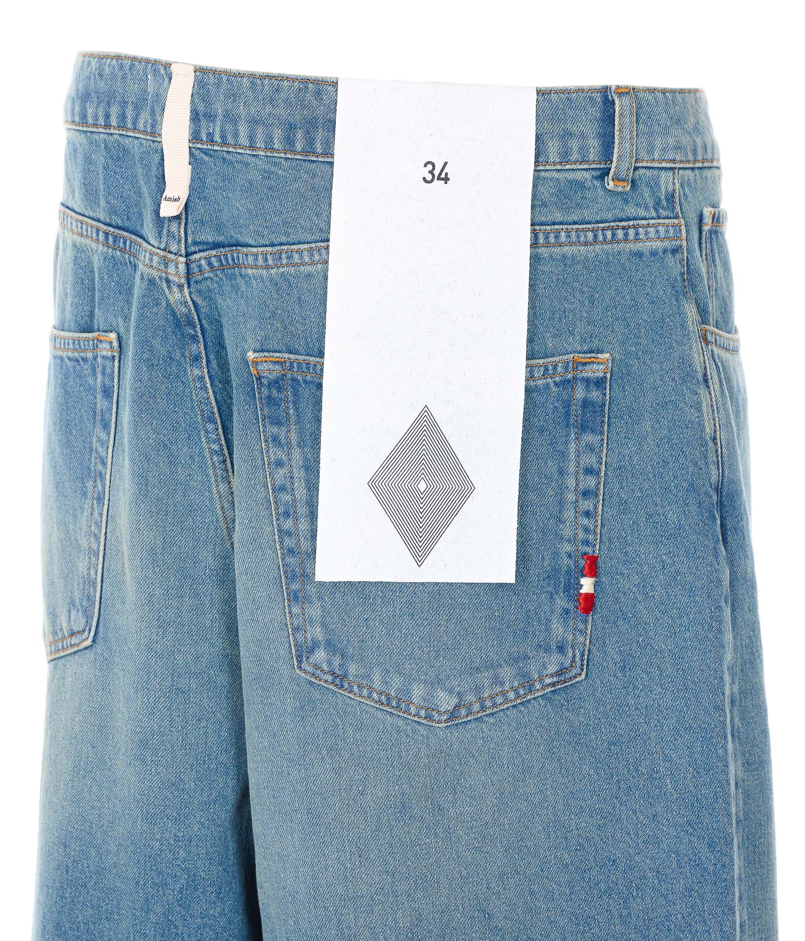 AMISH Jeans Blue Cotton
