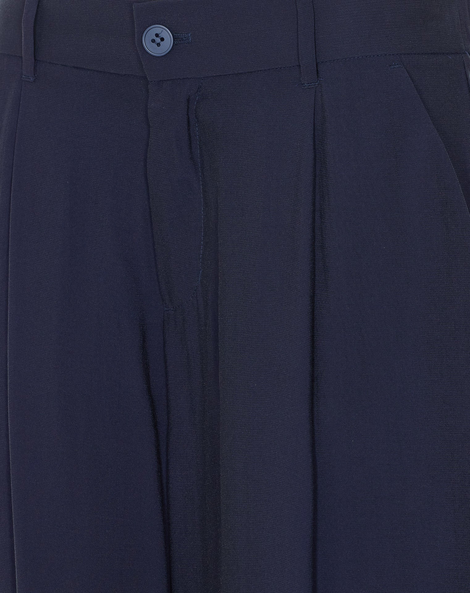 Eleh Trousers Blue Viscose