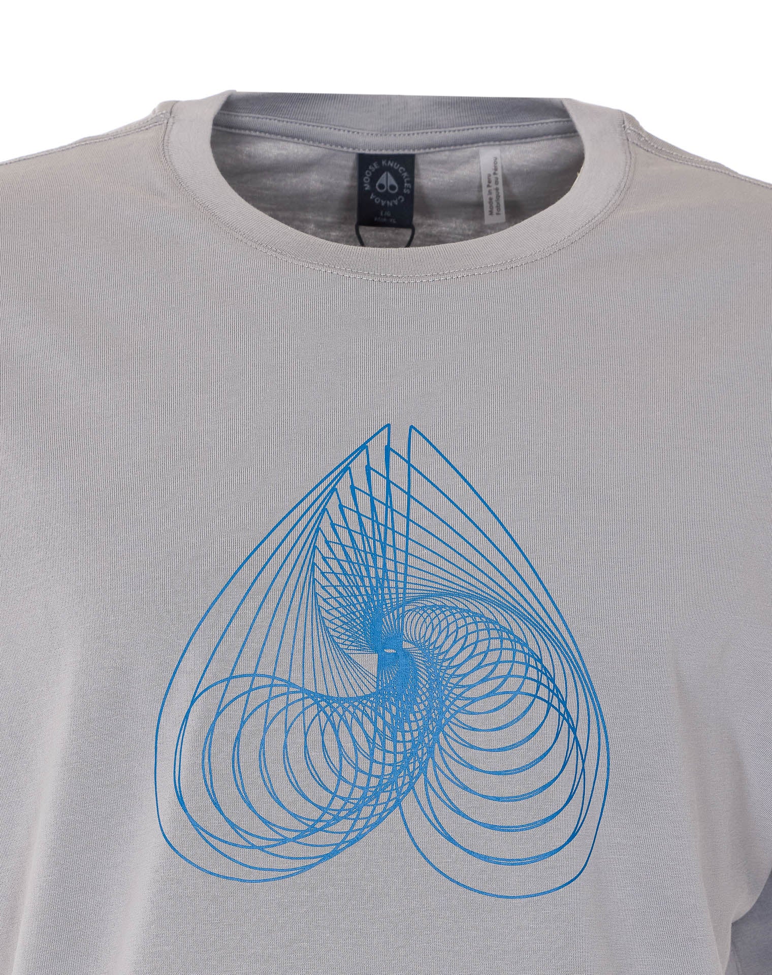 Moose Knuckles T-shirts and Polos Grey Cotton