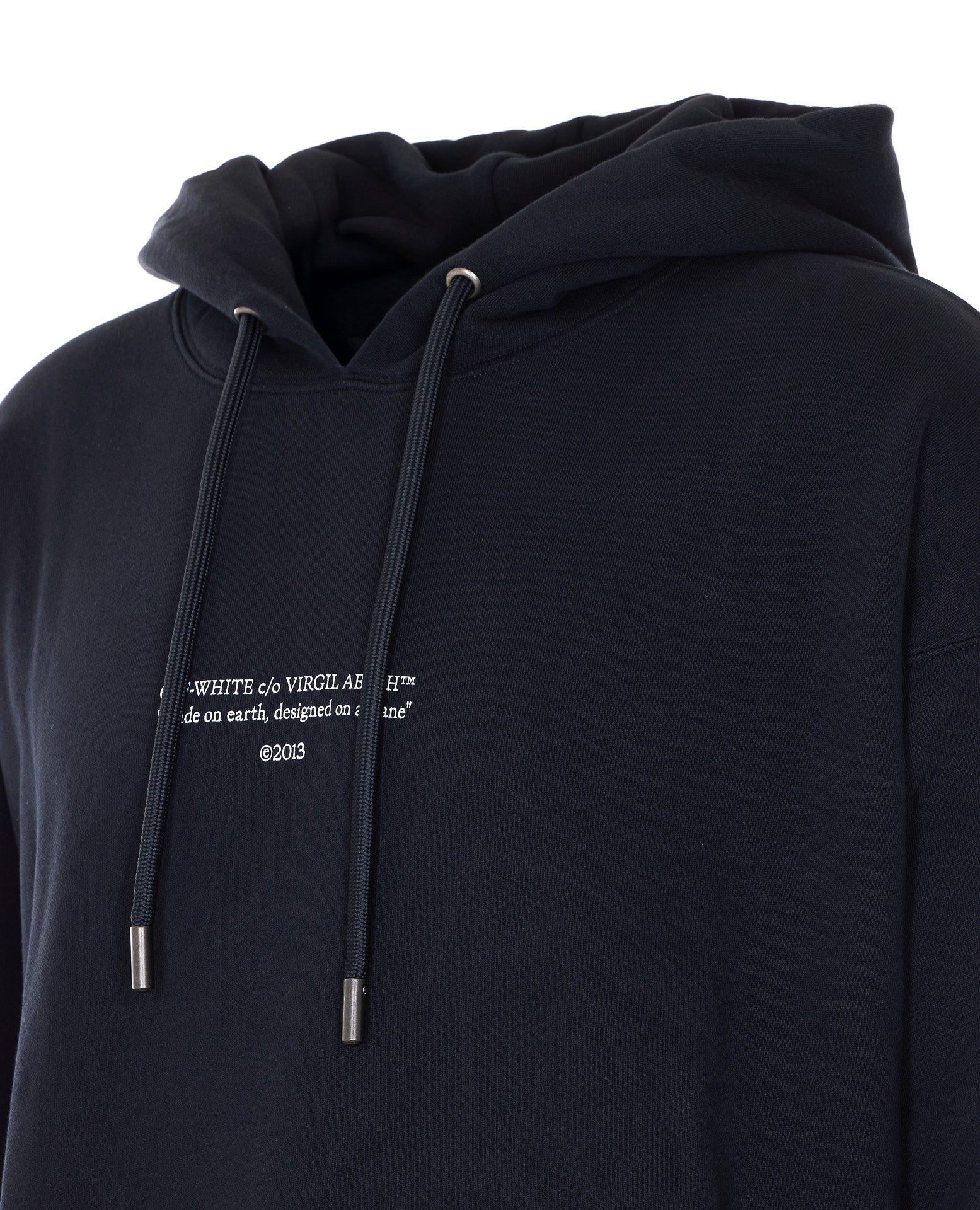 Off White Sweaters Black Cotton