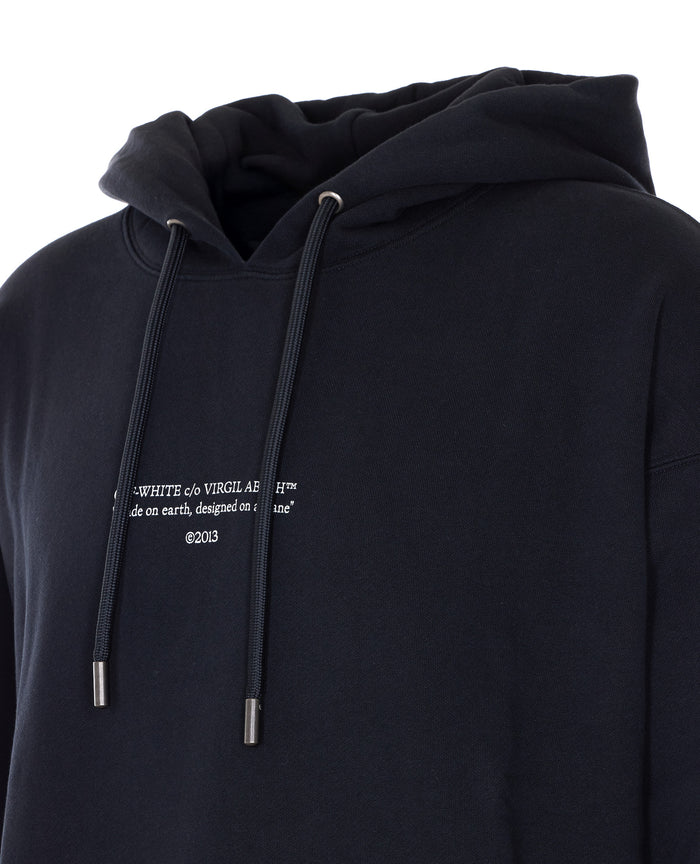 Off White Sweaters Black Cotton