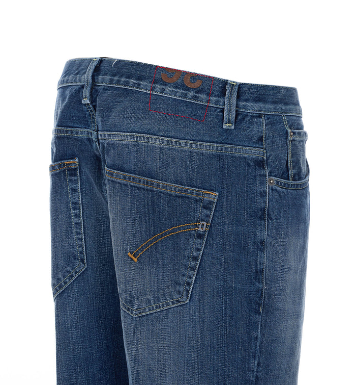 Dondup Jeans Blue Cotton