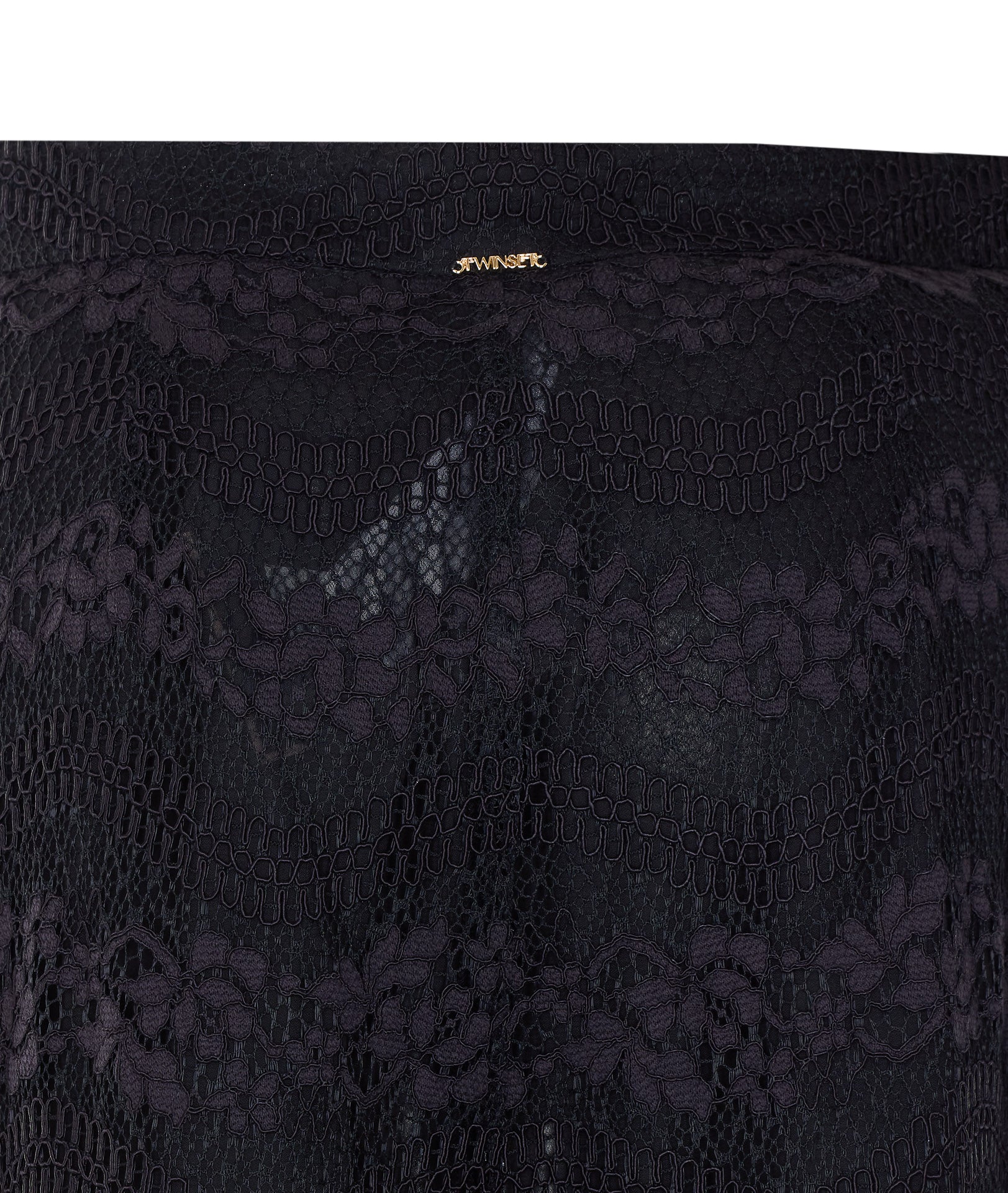 Twin-set Trousers Black Viscose