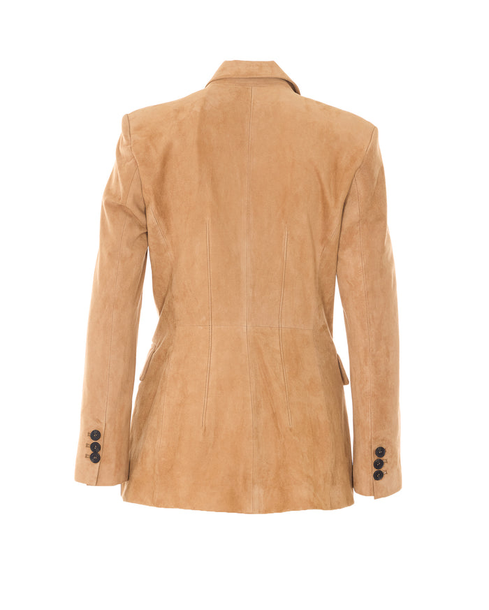 Sword Jackets Beige Genuine Leather
