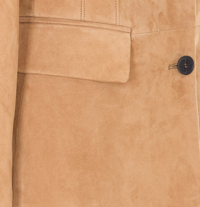 Sword Jackets Beige Genuine Leather