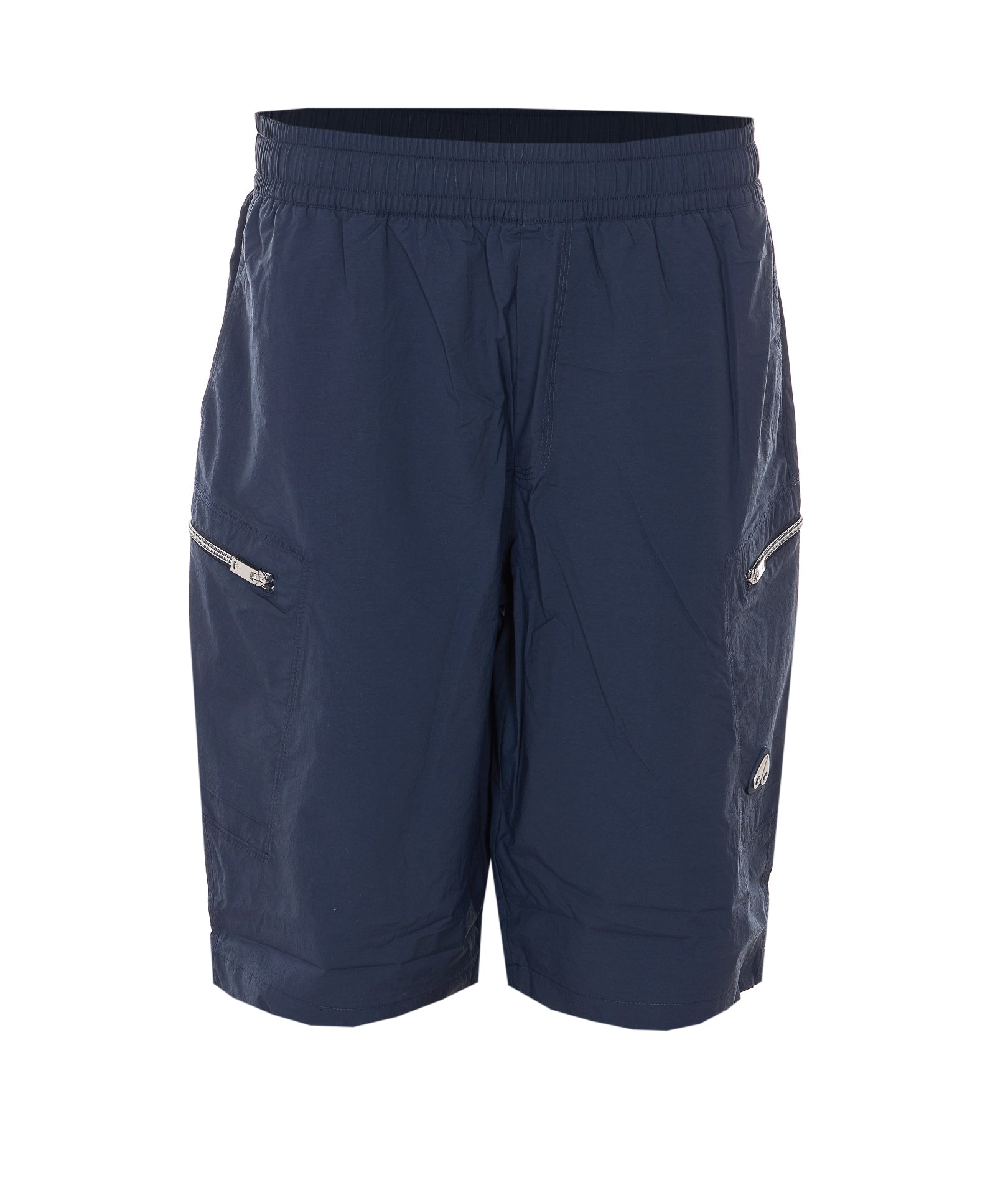 Moose Knuckles Shorts Blue Recycled Nylon