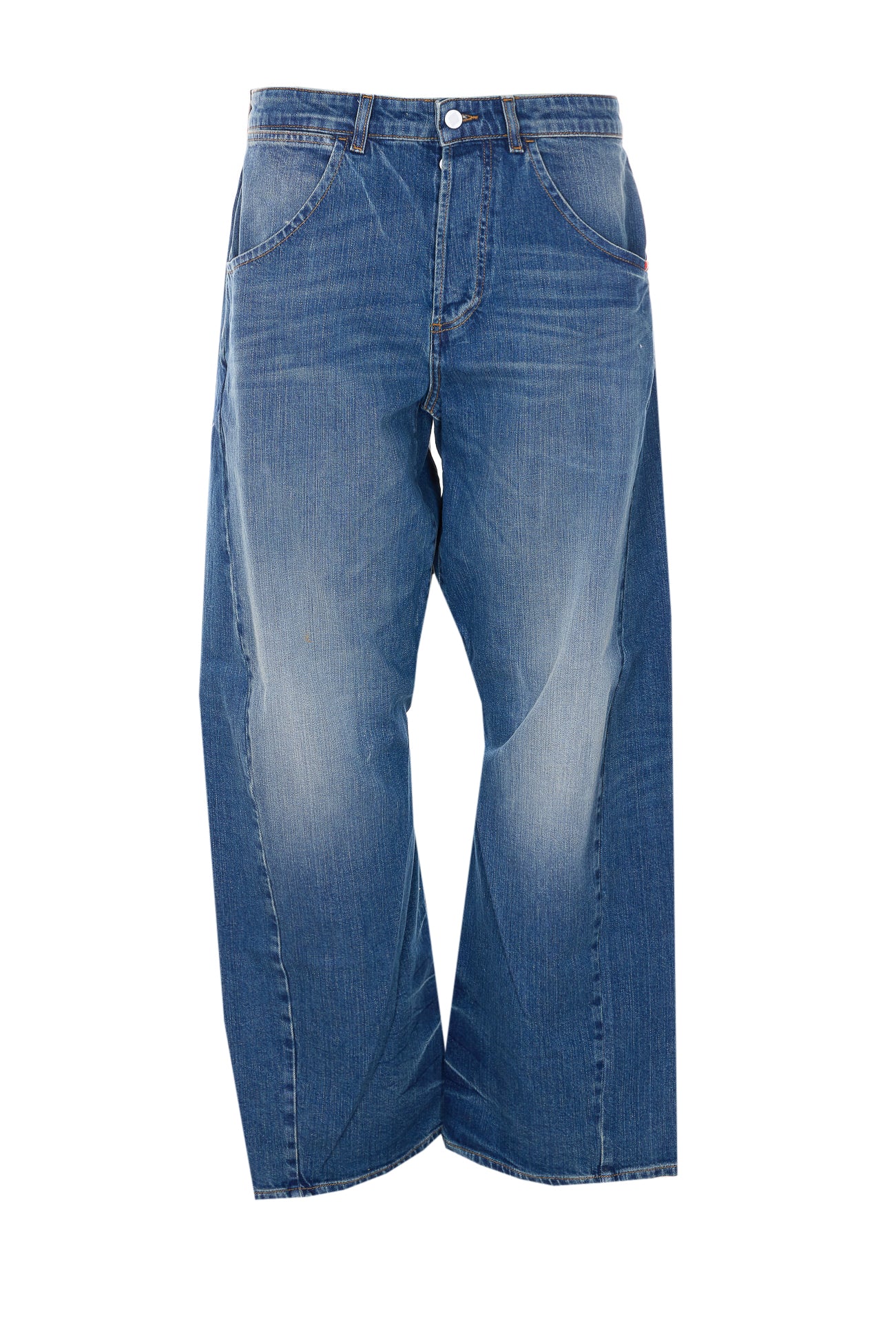 AMISH Jeans Blue Cotton