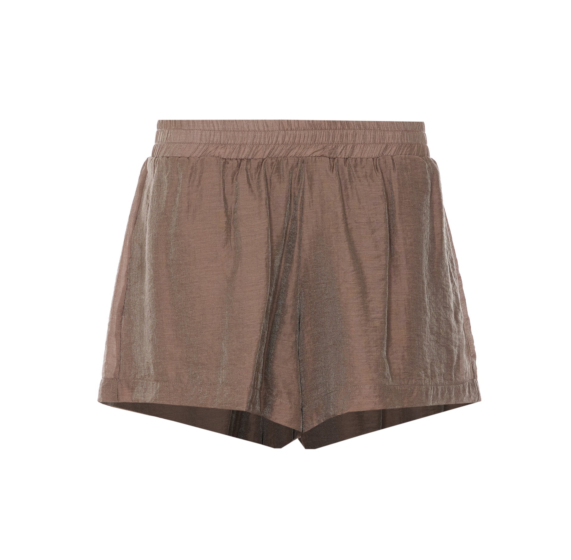 Eleh Shorts Brown Polyester