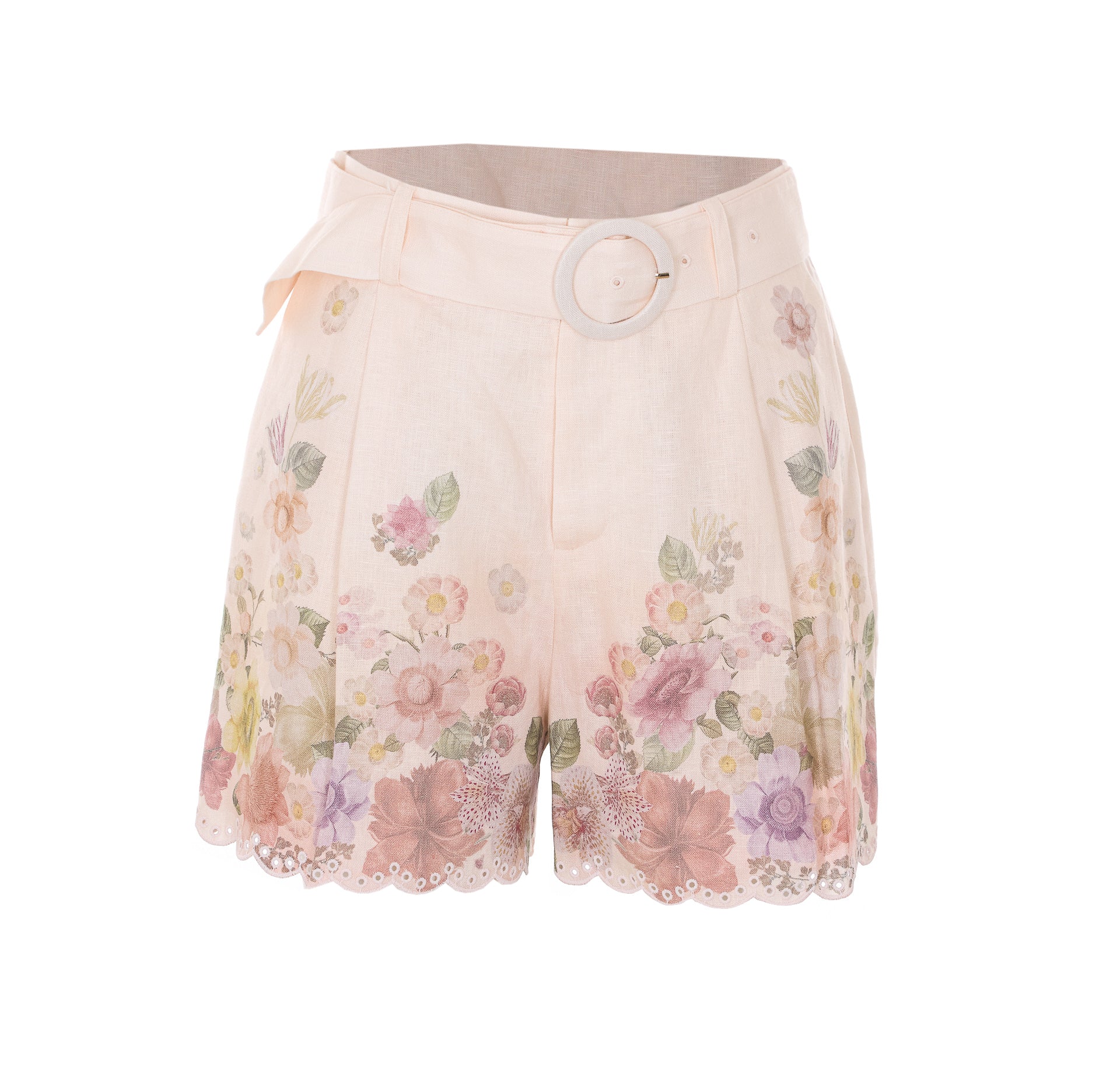 Twin-set Shorts Pink Flax