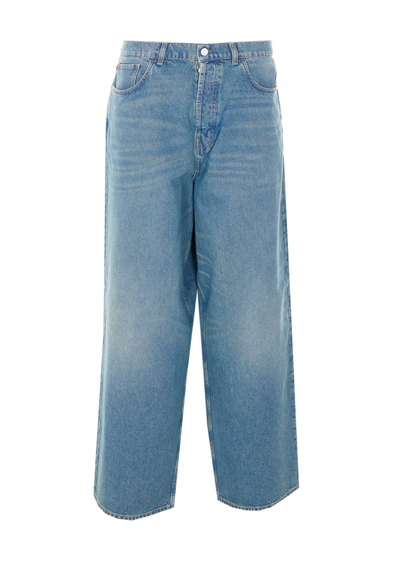 AMISH Jeans Blue Cotton