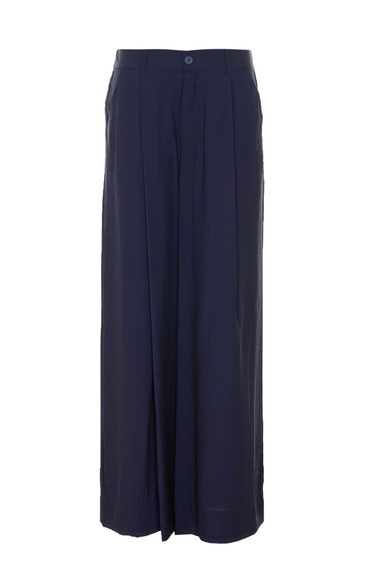 Eleh Trousers Blue Viscose